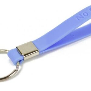 No One Fights Alone® Silicone Keychain