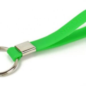 No One Fights Alone® Silicone Keychain