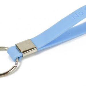 No One Fights Alone® Silicone Keychain