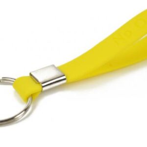 No One Fights Alone® Silicone Keychain