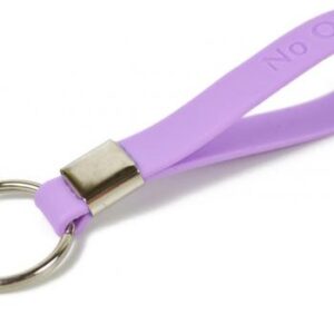 No One Fights Alone® Silicone Keychain