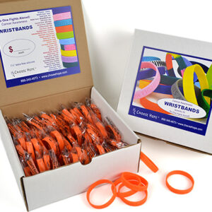 image showing our Cancer Sucks® Wristband Box of 50