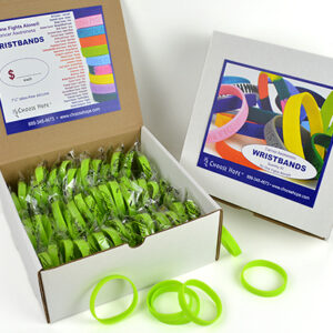 image showing our Cancer Sucks® Wristband Box of 50