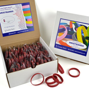 image showing our Cancer Sucks® Wristband Box of 50