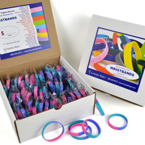 image showing our Cancer Sucks® Wristband Box of 50