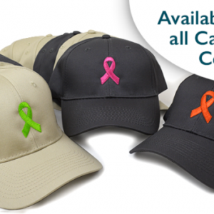 Ribbon Awareness Cap - Several cap colors available!