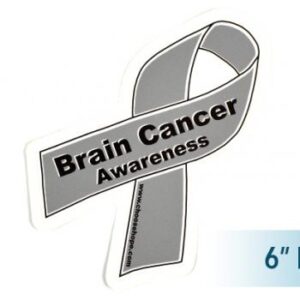 image showing a group photo of our 6 inch Peel-and-stick Cancer Ribbon Awareness Decals