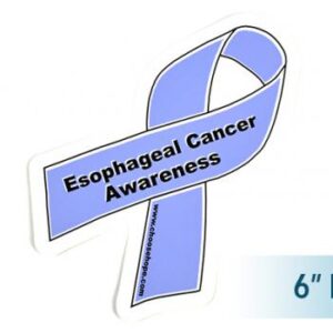 image showing a group photo of our 6 inch Peel-and-stick Cancer Ribbon Awareness Decals