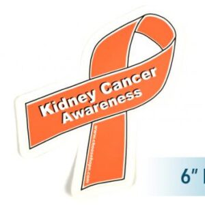 image showing a group photo of our 6 inch Peel-and-stick Cancer Ribbon Awareness Decals