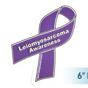 image showing a group photo of our 6 inch Peel-and-stick Cancer Ribbon Awareness Decals