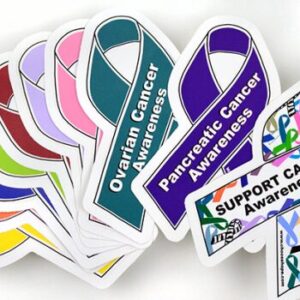 Ribbon Awareness Decals - Medium