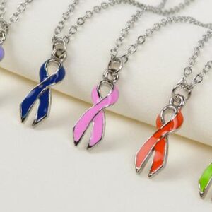 Ribbon Charm Necklace