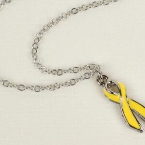 Ribbon Charm Necklace