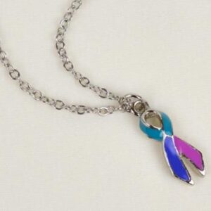 Ribbon Charm Necklace