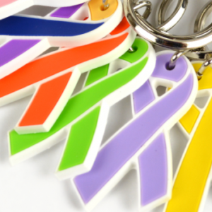 Flexible Ribbon Keychain