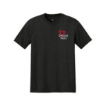 Choose Hope Tri-Blend T-Shirt in Black Frost Color with the Choose Hope logo in white and red ink.