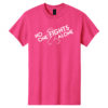 No One Fights Alone Cancer Research T-Shirt in Coral Peach