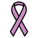 lilac cancer ribbon